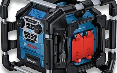 Test de la radio de chantier sans-fil Bosch Professional GPB 18V-5 SC
