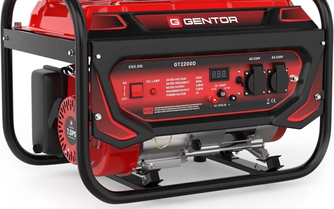 Test du générateur Gentor 2200 watt : groupe électrogène silencieux et puissant