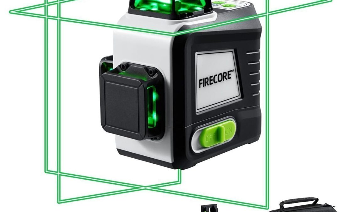 Test : firecore G50, niveau laser vert 360° auto-nivelant