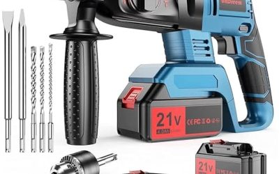 Test marteau perforateur sans fil 21 V : puissance et polyvalence