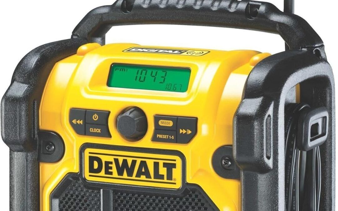 Test : radio de chantier Dewalt DCR020