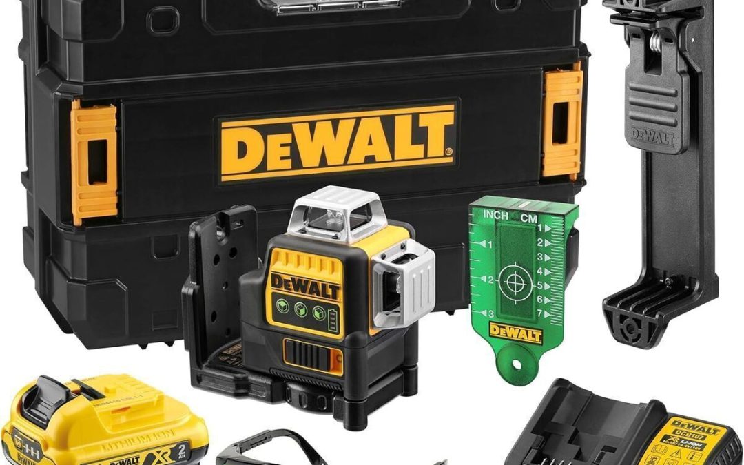 Test du laser en croix DEWALT XR 12V 3x360°