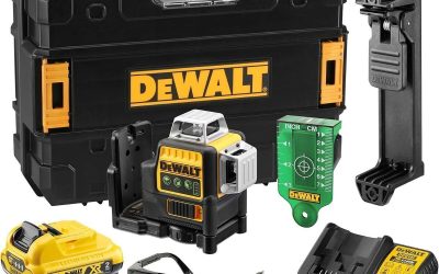 Test du laser en croix DEWALT XR 12V 3×360°