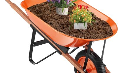 Test : brouette VEVOR 140L, la solution robuste pour jardin et extérieur