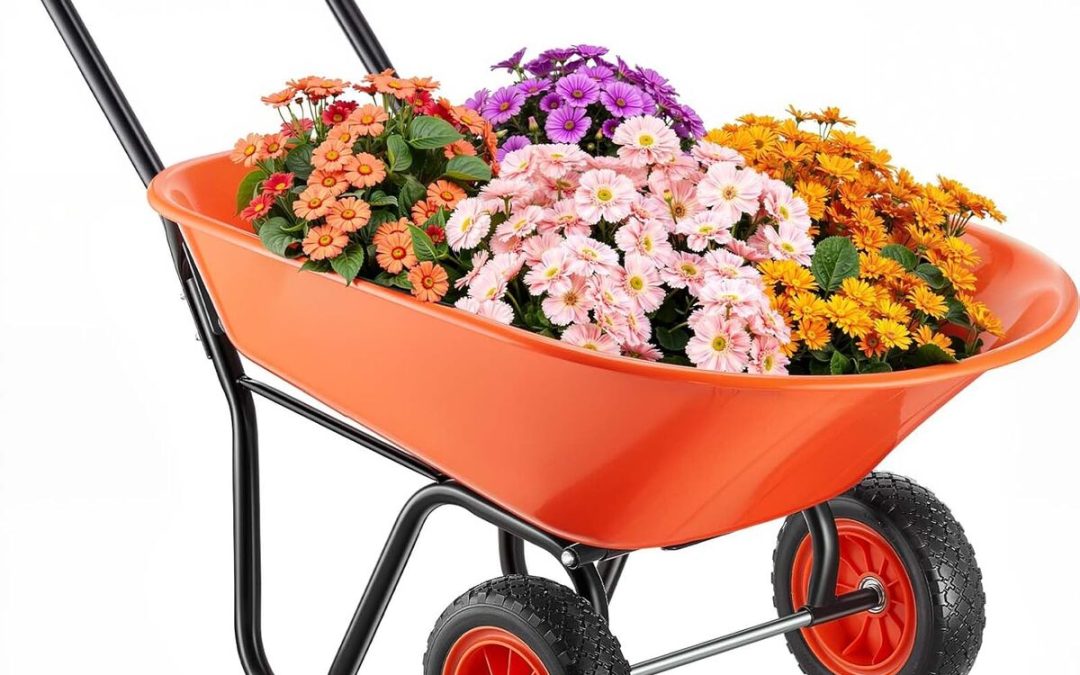 Test : vevor brouette 140L, robuste et pratique