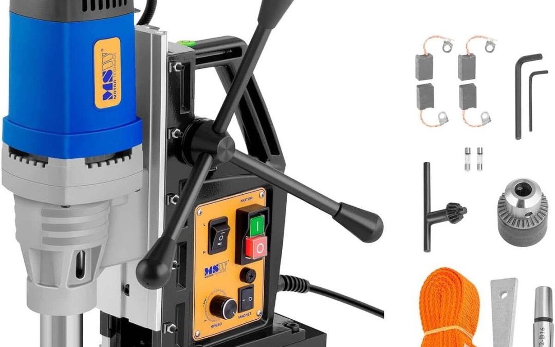 Test de la perceuse magnétique MSW-MD60-ECO : puissante et précise