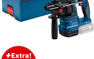 Test du Bosch GBH 18V-22 : perforateur sans-fil puissant et sécurisé