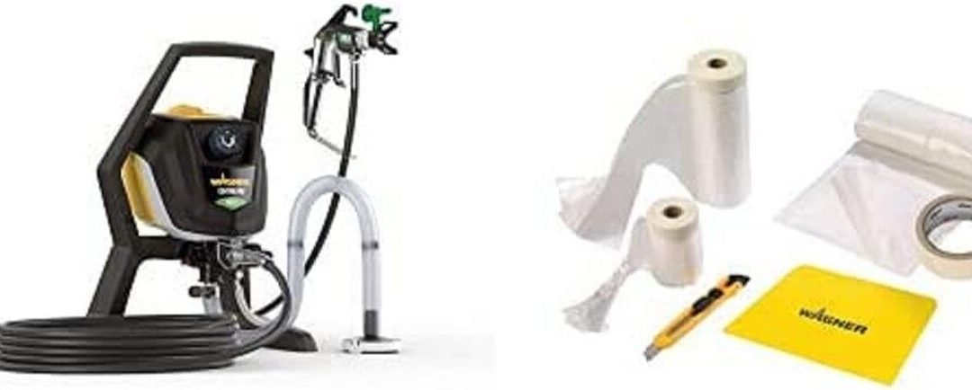 Test du pistolet peinture Wagner Control Pro 350 R : efficacité et polyvalence