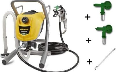 Test du pistolet Wagner Airless HEA Control Pro 250M : performance et polyvalence