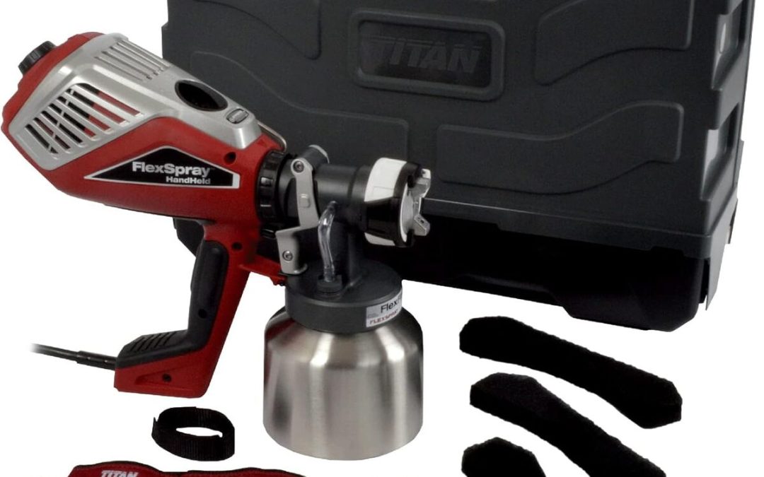 Test du pulvérisateur Titan FlexSpray électrique portatif