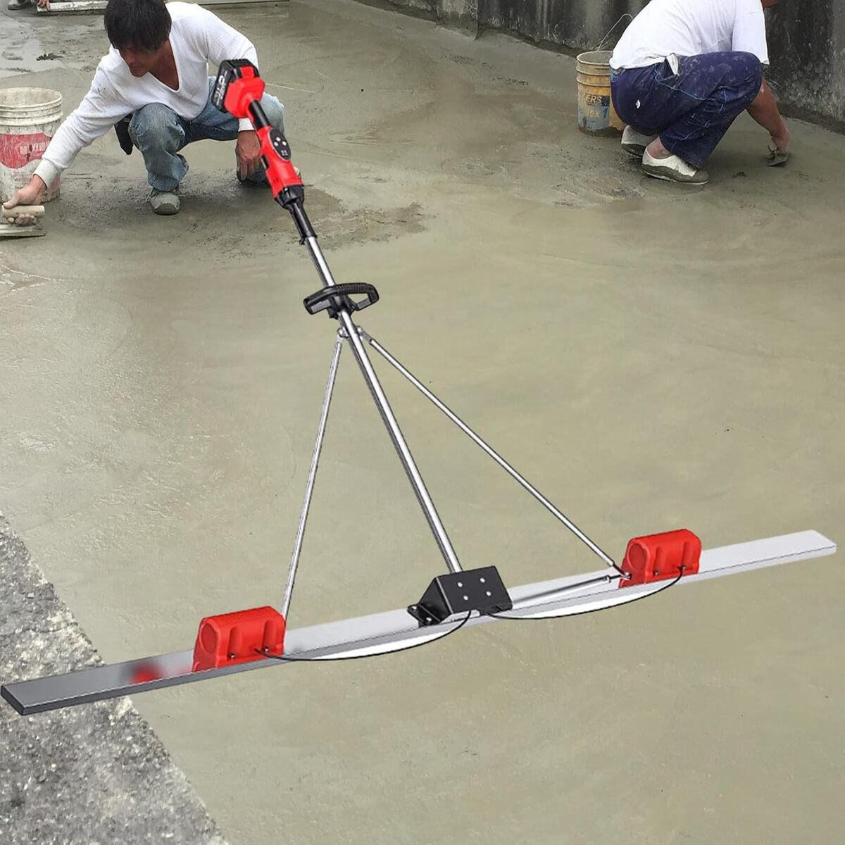 Test : outil vibrant pour béton, règle de nivellement de surface - 1, 8 ...