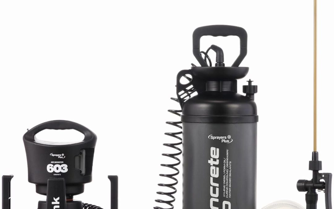 Test Sprayers Plus 603 : pulvérisateur béton précis et sans effort