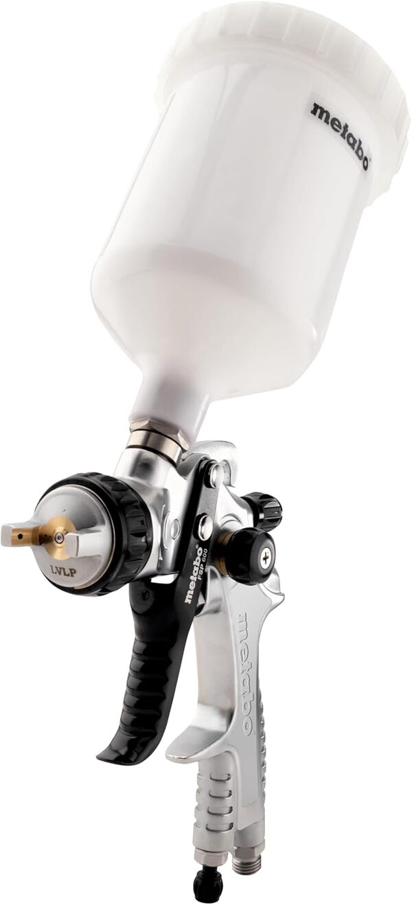 METABO 601578000 - Pistola pulverizadora de pintura neumática FSP 600 LVLP demanda de aire 136 l/min