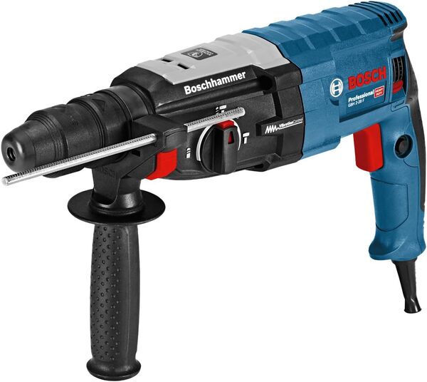 Bosch Professional perforateur GBH 2-28 F (mandrin interchangeable SDS plus, mandrin automatique 13 mm, Ø de perçage maxi de 28 mm, protection antirebonds, dans une L-BOXX)