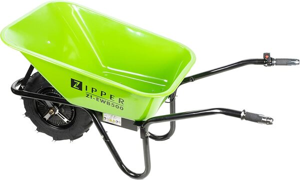 Zipper - Brouette à Moteur électrique 24 V 12 Ah 500 W - ZI-EWB500 - Zipper