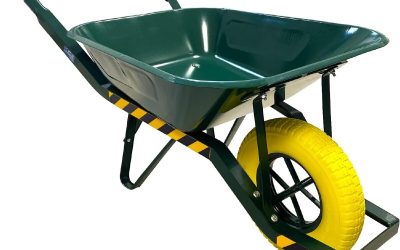 Test : brouette KELI Super Pro 85L, roue increvable