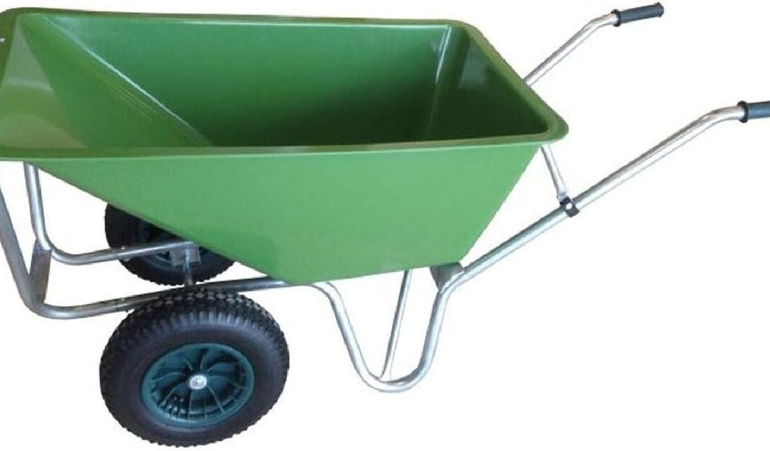 Test : brouette zappa Wilby 160 lt à deux roues