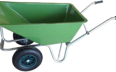 Test : brouette zappa Wilby 160 lt à deux roues