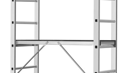 Test de l&rsquo;échelle 3en1 DRABEST Pro en aluminium 2×8 marches