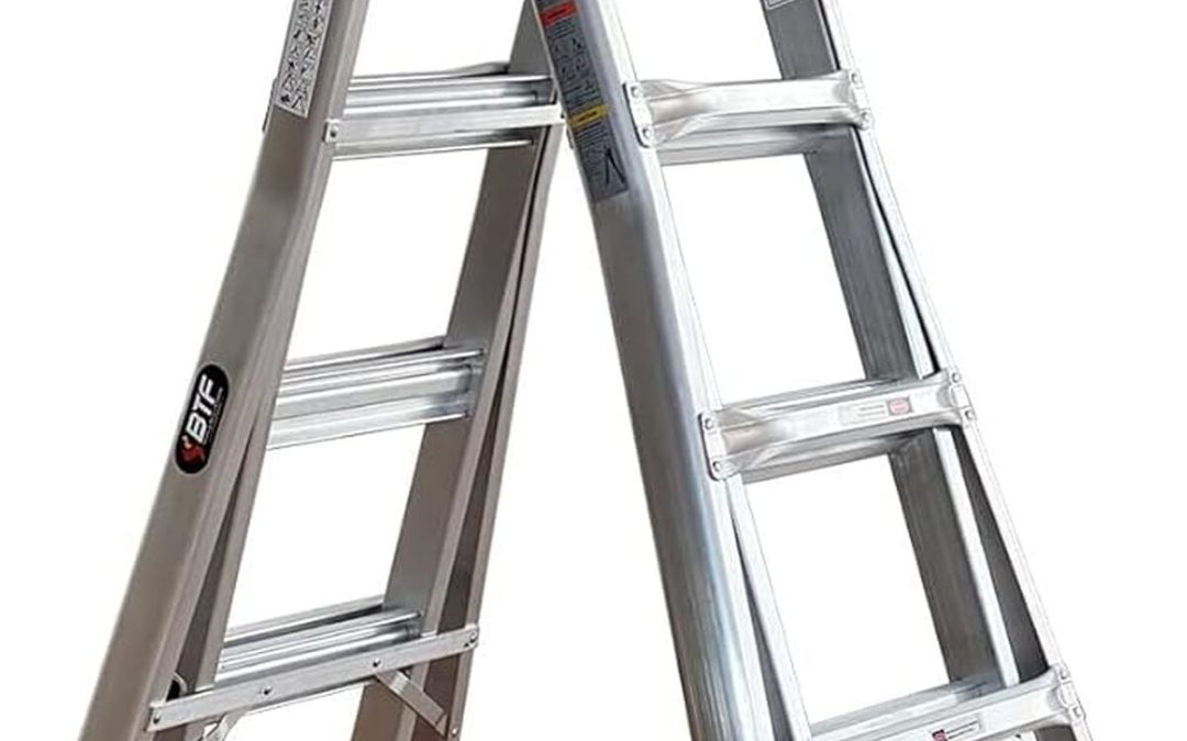 Test de l'échelle télescopique BTF TS4x4 Pro : performance et polyvalence