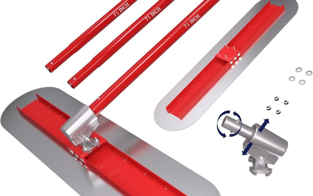 Test du kit de taloche RUPERTOOL 122 x 30, 5 cm en acier inoxydable