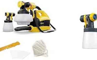 Test du pistolet à peinture universel Wagner W690 Flexio et son réservoir amovible