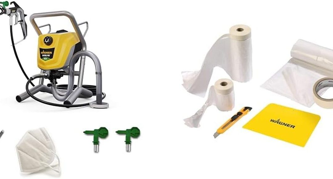Test du pistolet à peinture Wagner Control Pro 250 M : efficacité et rapidité