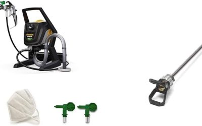 Test du pistolet à peinture Wagner Control Pro 350 R et sa rallonge