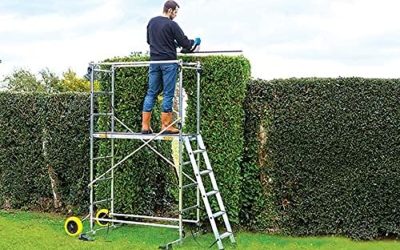 Test : échafaudage de jardin 209700 avec plateau 1, 30 m