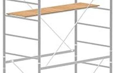 Test : échafaudage SCEDIL TERNO 1 en acier 5 m de hauteur