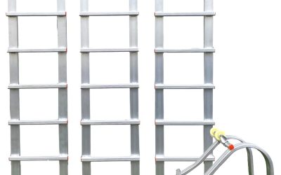 Test : échelle de toit aluminium 5, 40 m avec rallonges et crochet