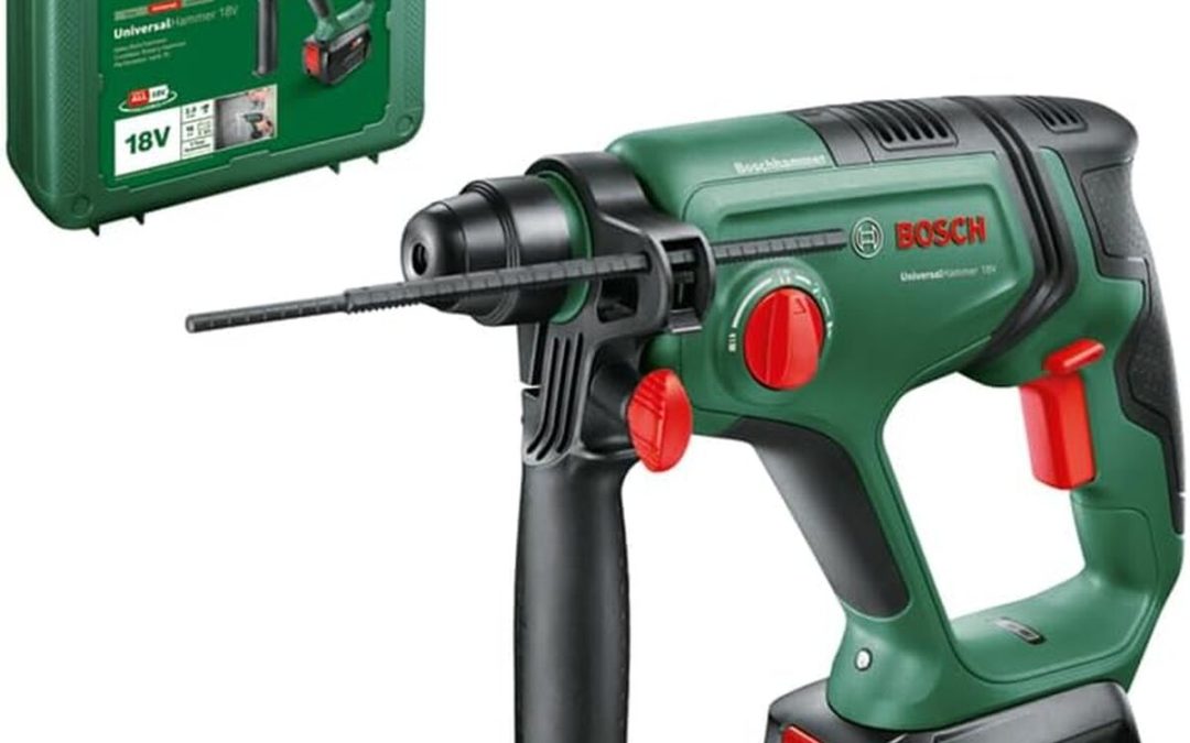 Test : bosch UniversalHammer 18V - Marteau perforateur sans-fil puissant