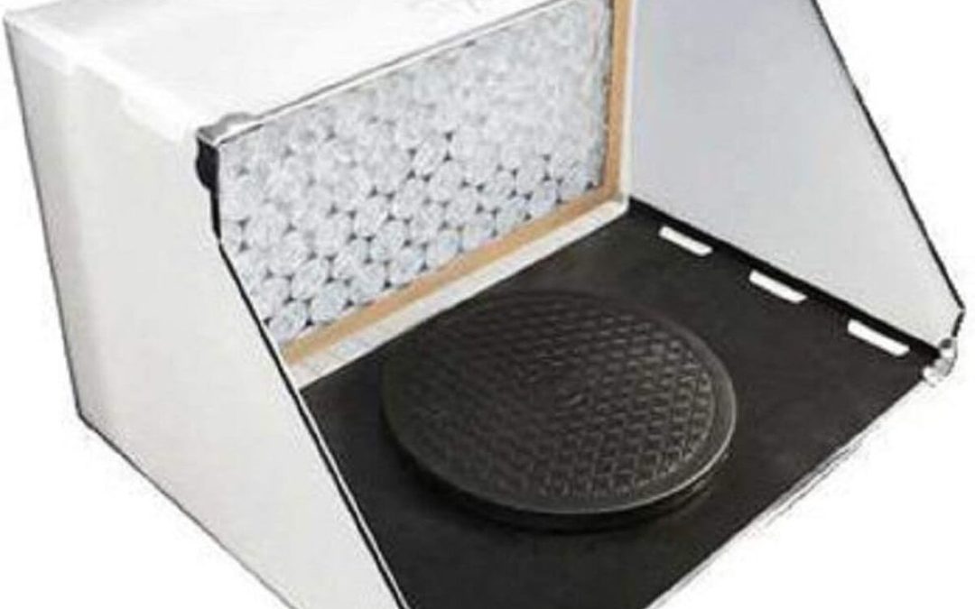 Test de la cabine de peinture portable Sparmax SB-88