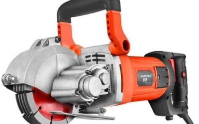 Test de la machine de découpe 1800 W – scie à béton 220 V