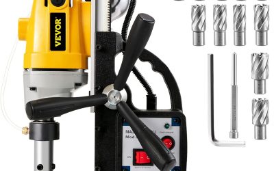 Test de la perceuse magnétique 1100W vevor : kit carotteuse à fraises annulaires