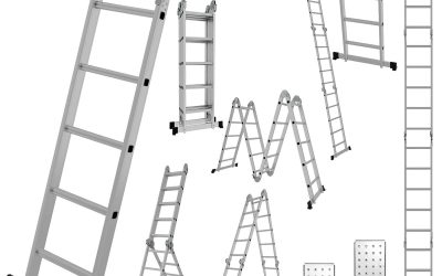 Test de l&rsquo;échelle Ikodm 4 x 5 en aluminium : multifonction et robuste