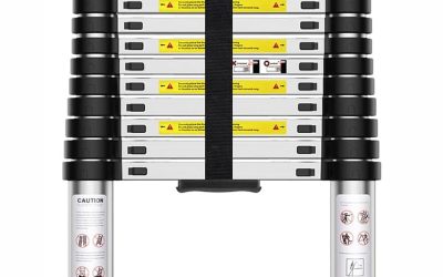 Test : échelle télescopique HUIYOPU 6, 2 m, polyvalence et stabilité