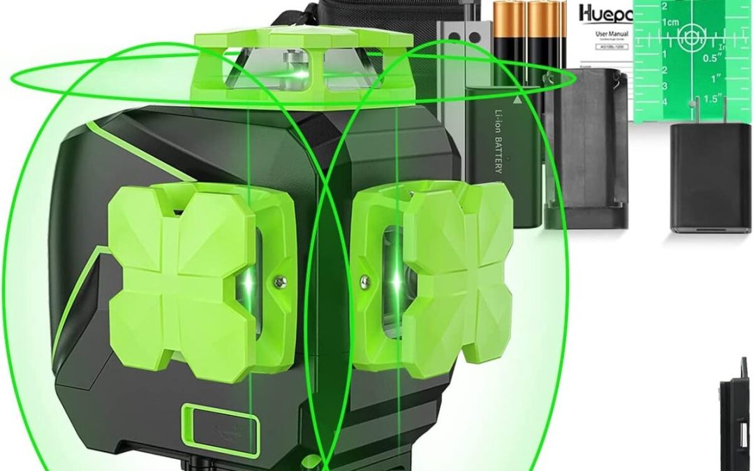 Test : huepar S04CG-L, niveau laser 16 lignes pour carrelage