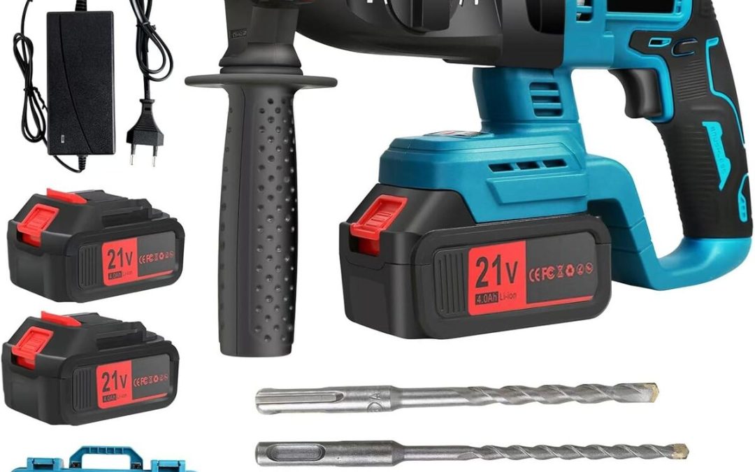 Test : marteau perforateur sans fil brushless SDS-Plus, 21V