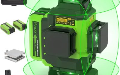Test : niveau laser Huepar 4×360 auto-nivelant avec laser vert et 16 lignes 4D
