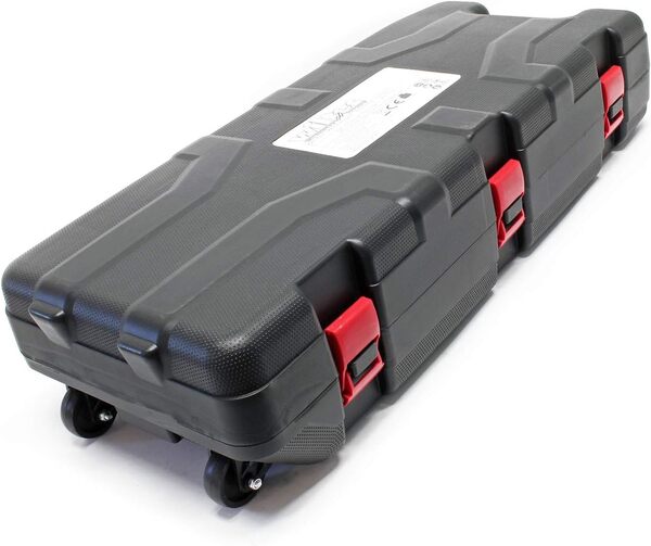 Wiltec Marteau de démolition 1700 W – 760 x 180 x 310 mm – 1900 tr/min – Avec burins & autres accessoires – pour Béton Pierre naturelle Brique Maçonnerie – Marteau piqueur