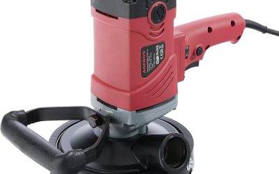 Test : arebos ponceuse à béton 1500 W, performance et accessoires