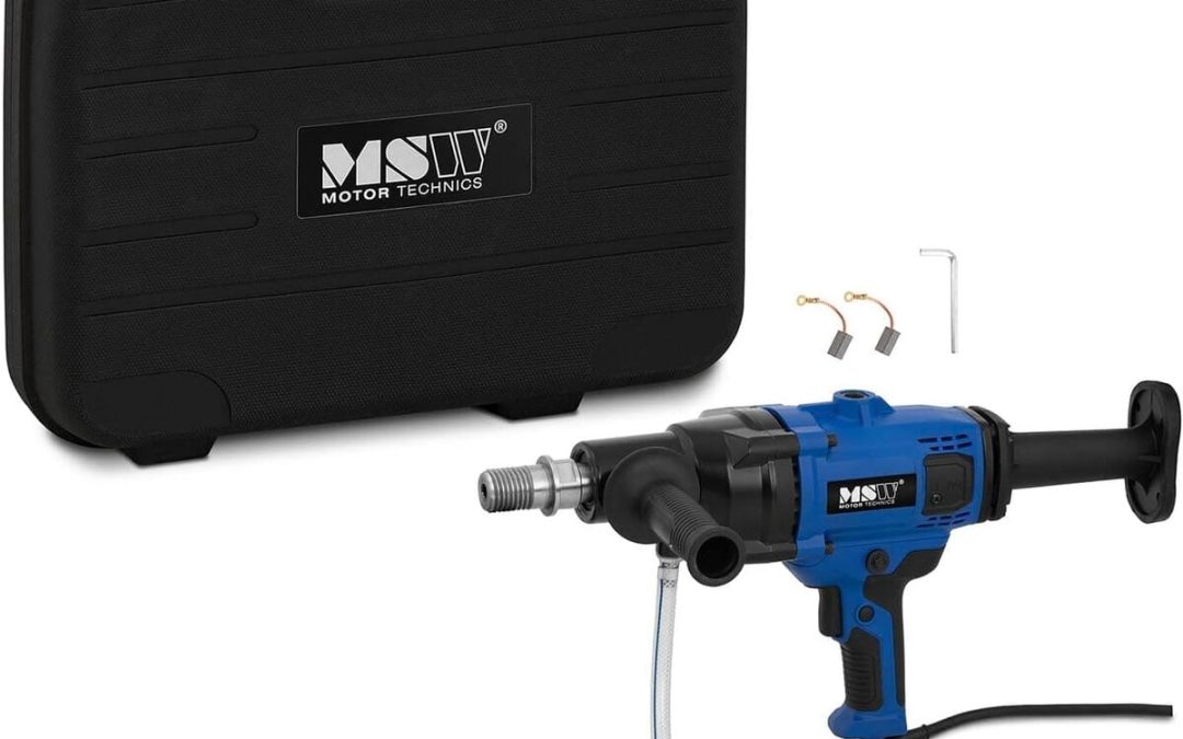 Test de la carotteuse MSW-DDM150 : puissance et efficacité