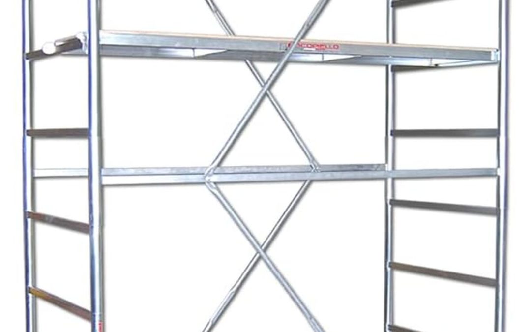 Test de l'échafaudage TRIS : travail efficace à 3, 90 m