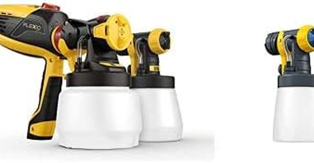 Test du pistolet à peinture Wagner W 590 FLEXiO : performance et polyvalence