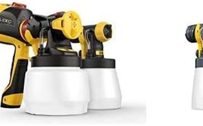 Test du pistolet à peinture Wagner W 590 FLEXiO : performance et polyvalence