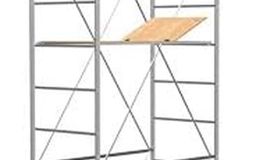 Test : échafaudage acier 6, 10 m SCEDIL FAST