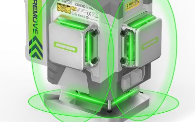 Test : huepar Pro ZK03DG-S niveau laser 3D 360° pour chantier