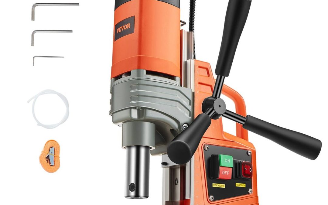 Test : perceuse magnétique VEVOR 1300 W pour chantiers exigeants