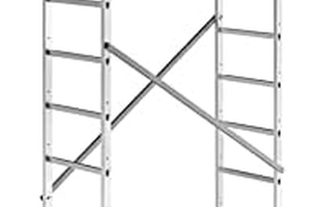 Test de l'échafaudage Hailo 9475-901 en aluminium